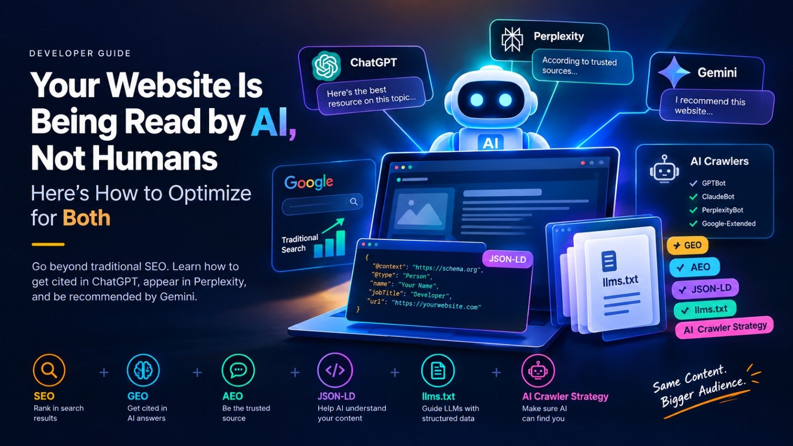 Your Website Is Being Read by AI, Not Humans — Here's How to Optimize for Both